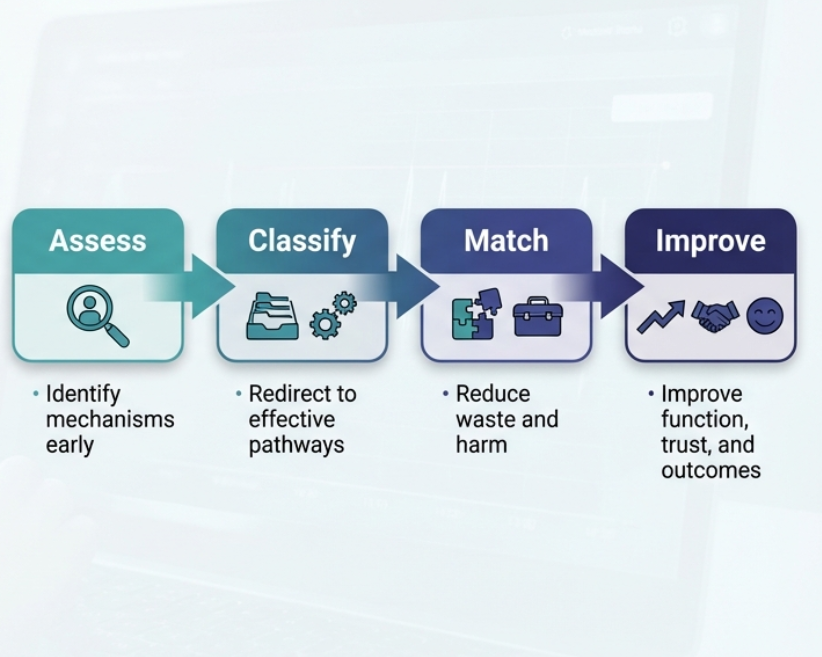 PainMAP upstream redirection pathway